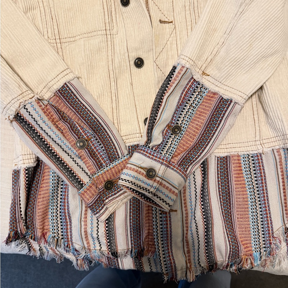 Gimmicks by BKE Cream Corduroy Jacket - Picture 2 of 4